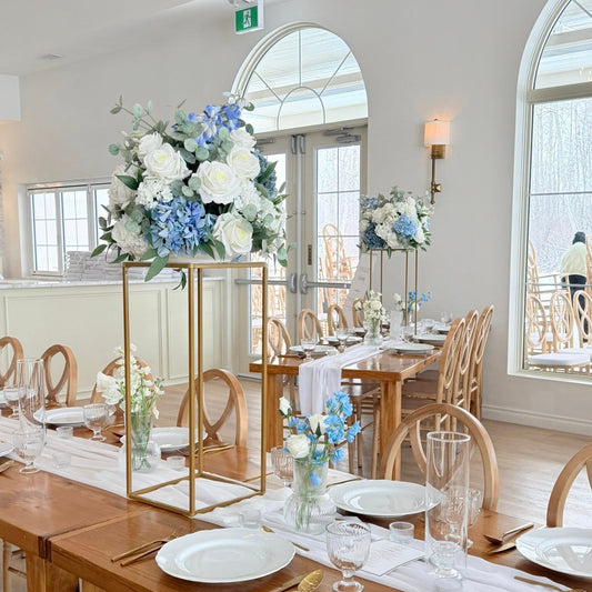 The Reception - Blue & White Collection | Classic & Elegant Floral Rental