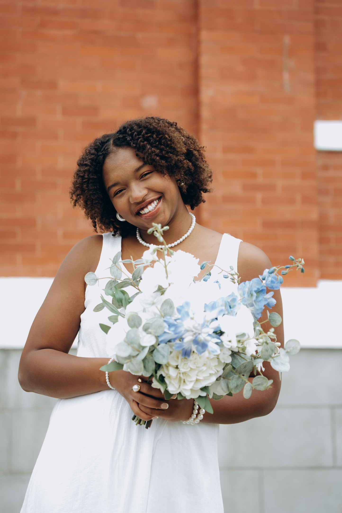The Wedding Party | Blue & White Collection | Classic & Elegant Wedding Flowers Rental