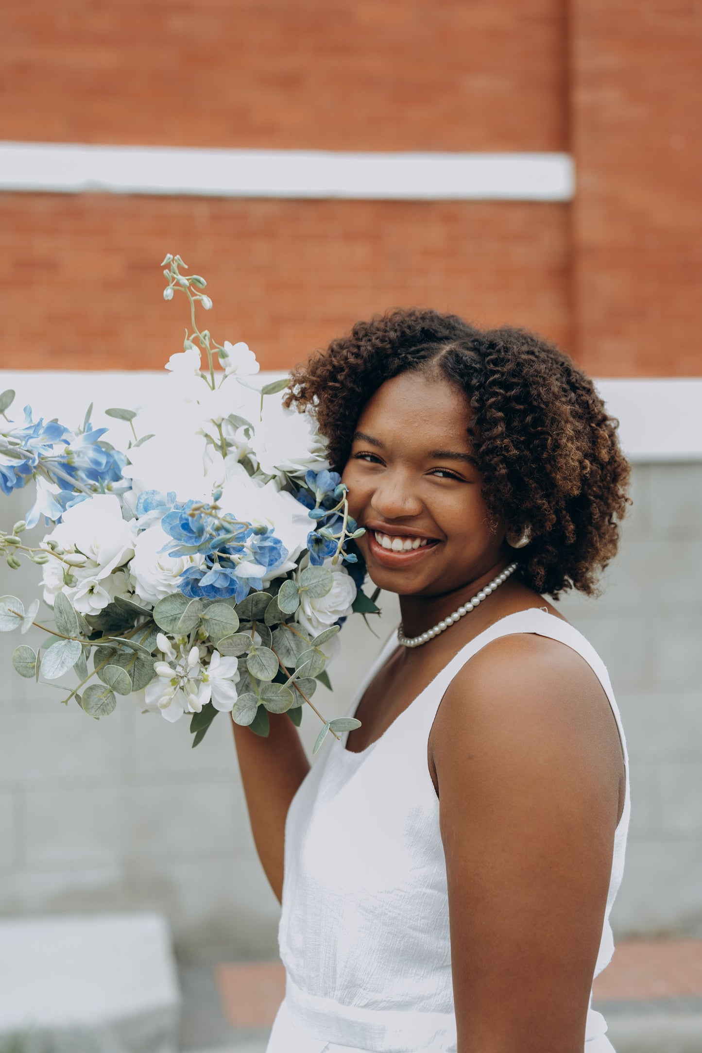 The Wedding Party | Blue & White Collection | Classic & Elegant Wedding Flowers Rental