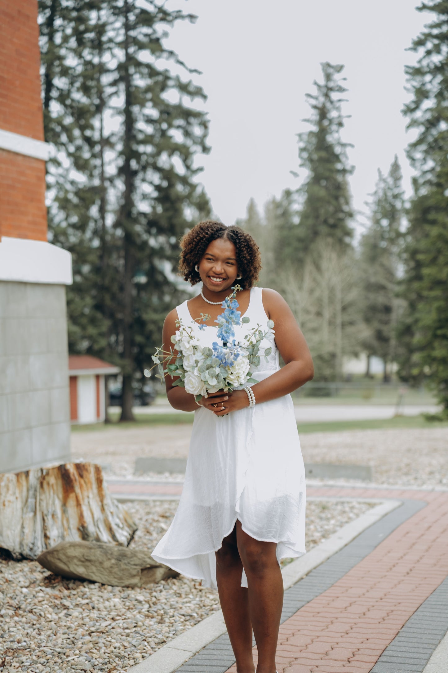 The Wedding Party | Blue & White Collection | Classic & Elegant Wedding Flowers Rental