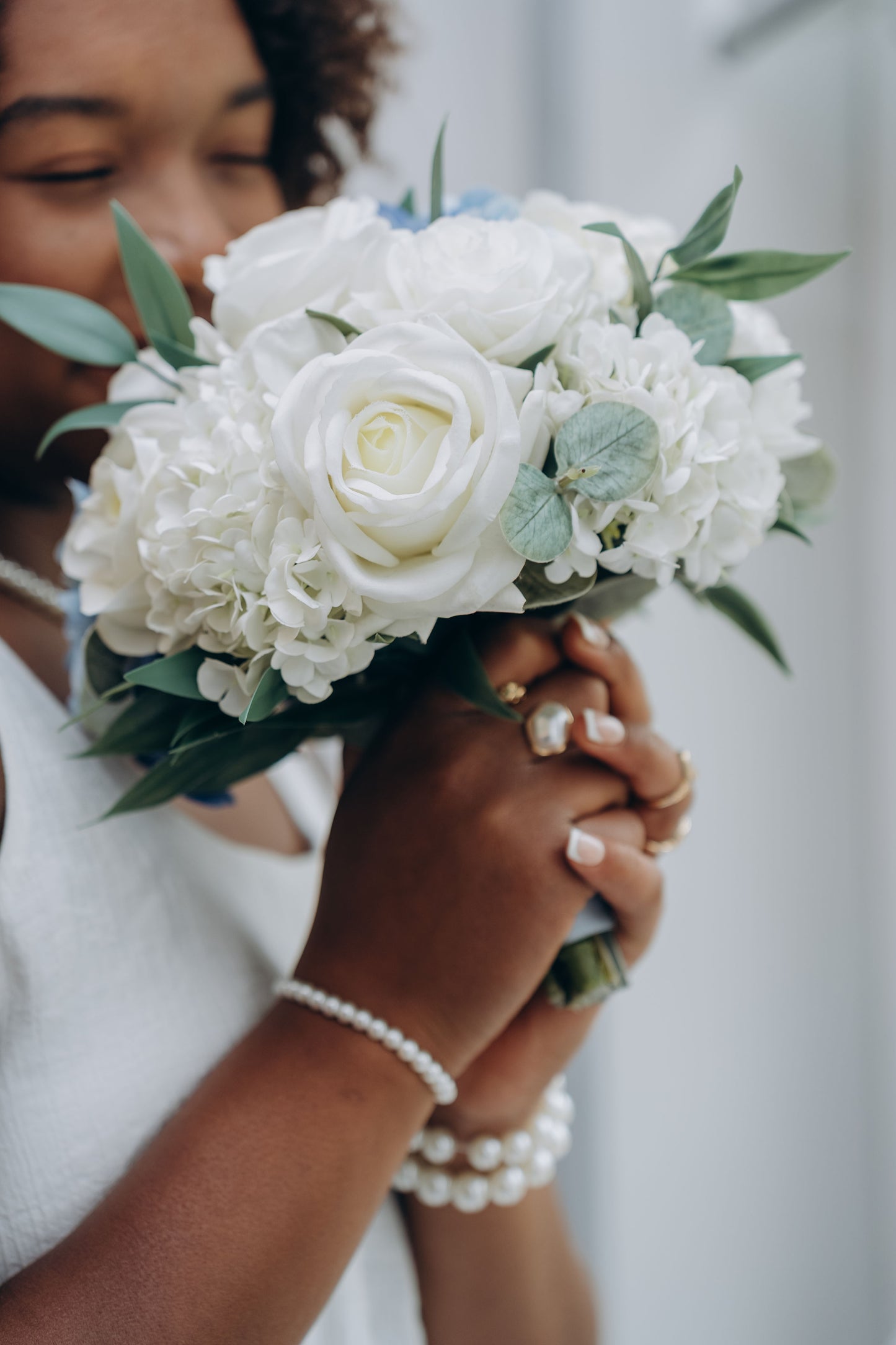 The Wedding Party | Blue & White Collection | Classic & Elegant Wedding Flowers Rental