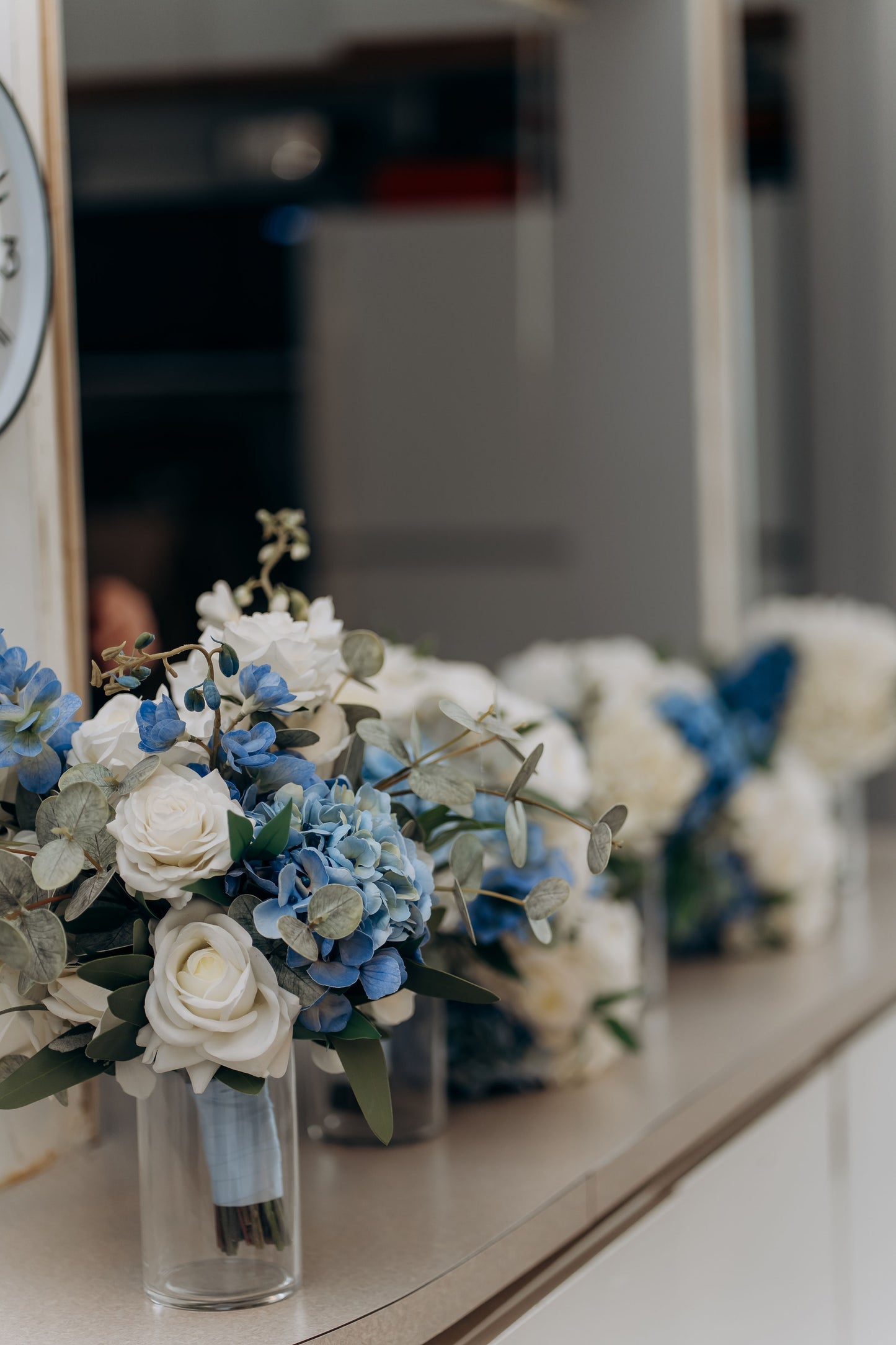 The Wedding Party | Blue & White Collection | Classic & Elegant Wedding Flowers Rental