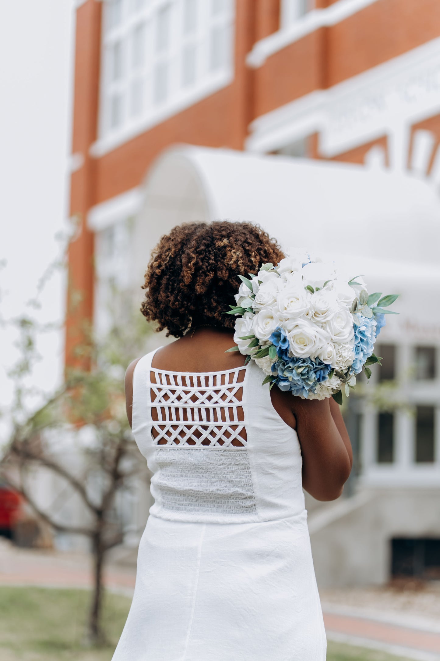 The Wedding Party | Blue & White Collection | Classic & Elegant Wedding Flowers Rental