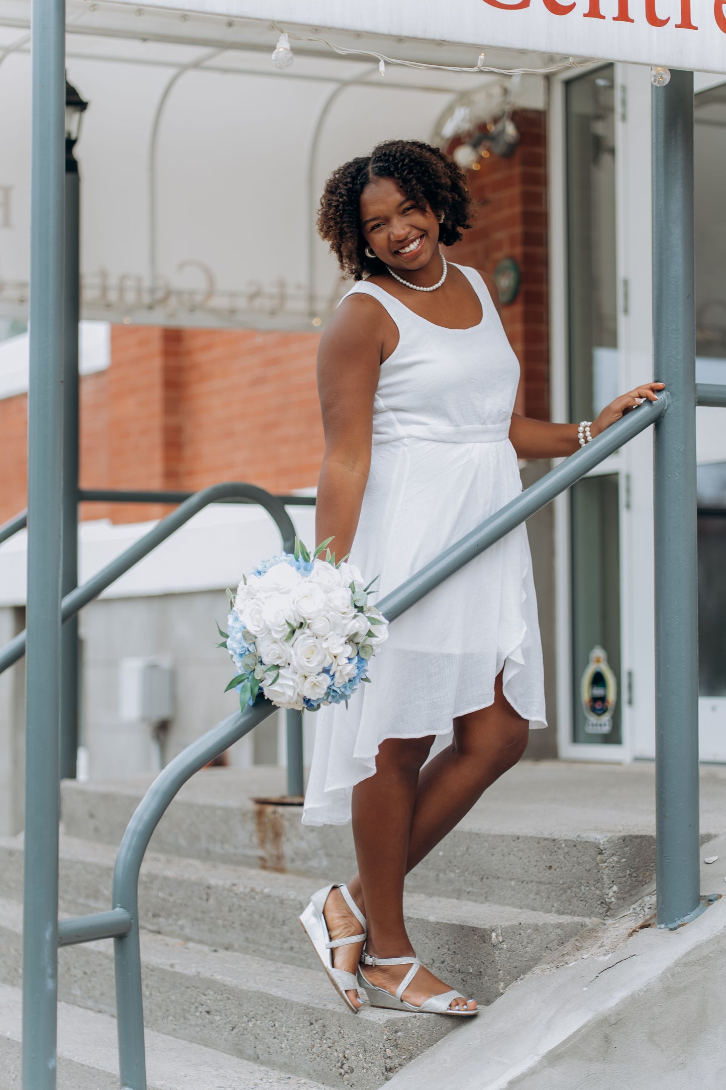 The Wedding Party | Blue & White Collection | Classic & Elegant Wedding Flowers Rental