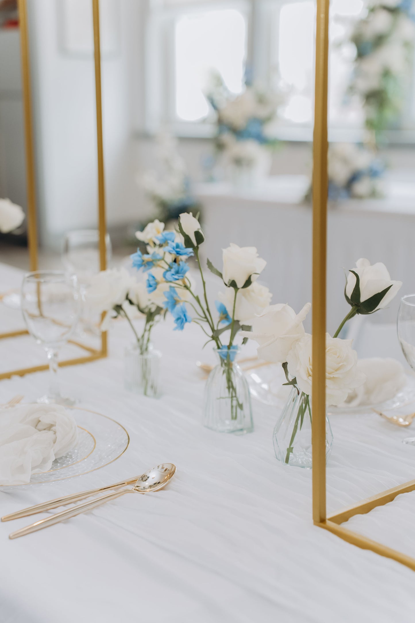 Add-on: 30-pc Bud Vase Arrangements | The Blue & White Collection
