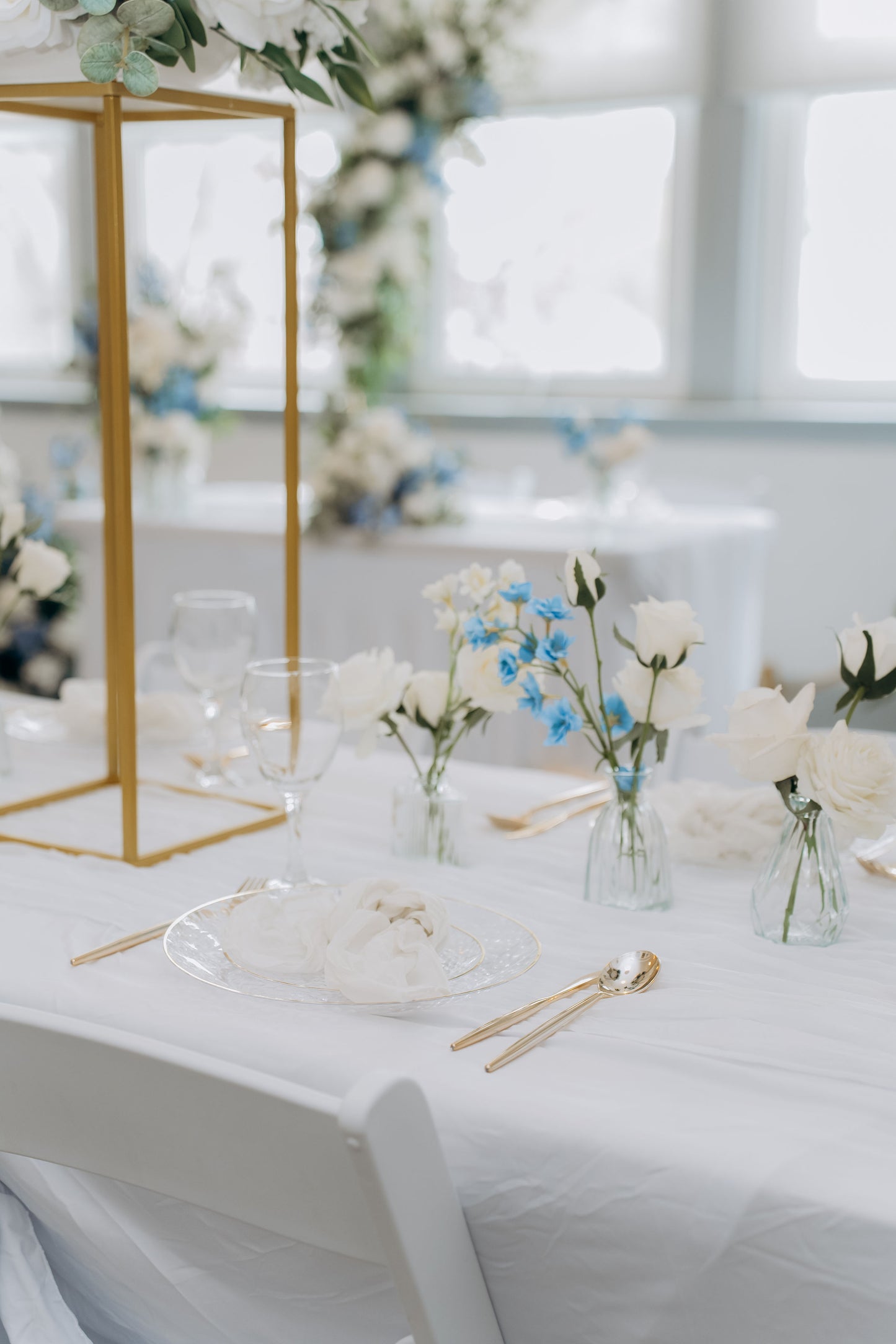 Add-on: 30-pc Bud Vase Arrangements | The Blue & White Collection