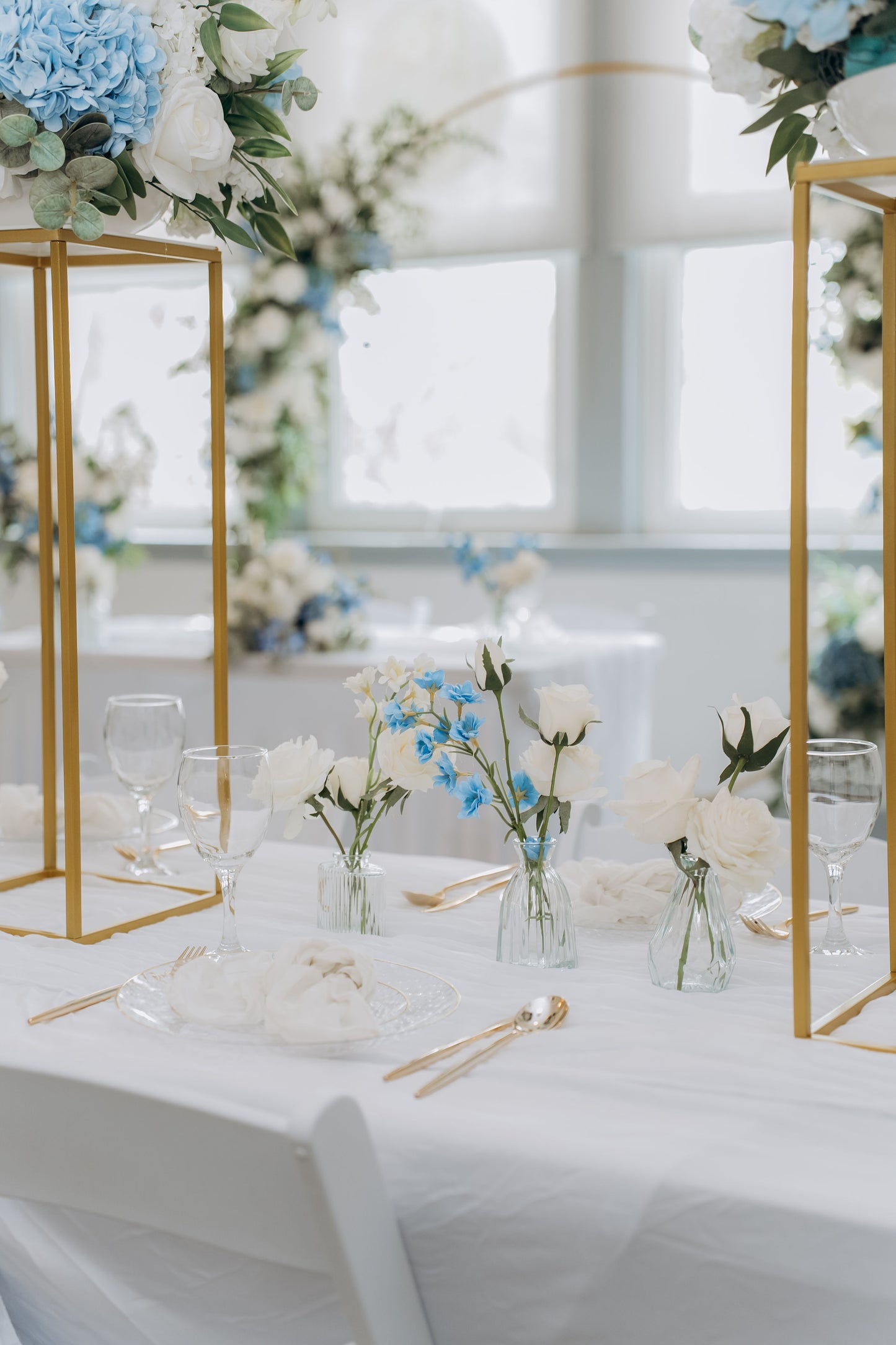 Add-on: 30-pc Bud Vase Arrangements | The Blue & White Collection