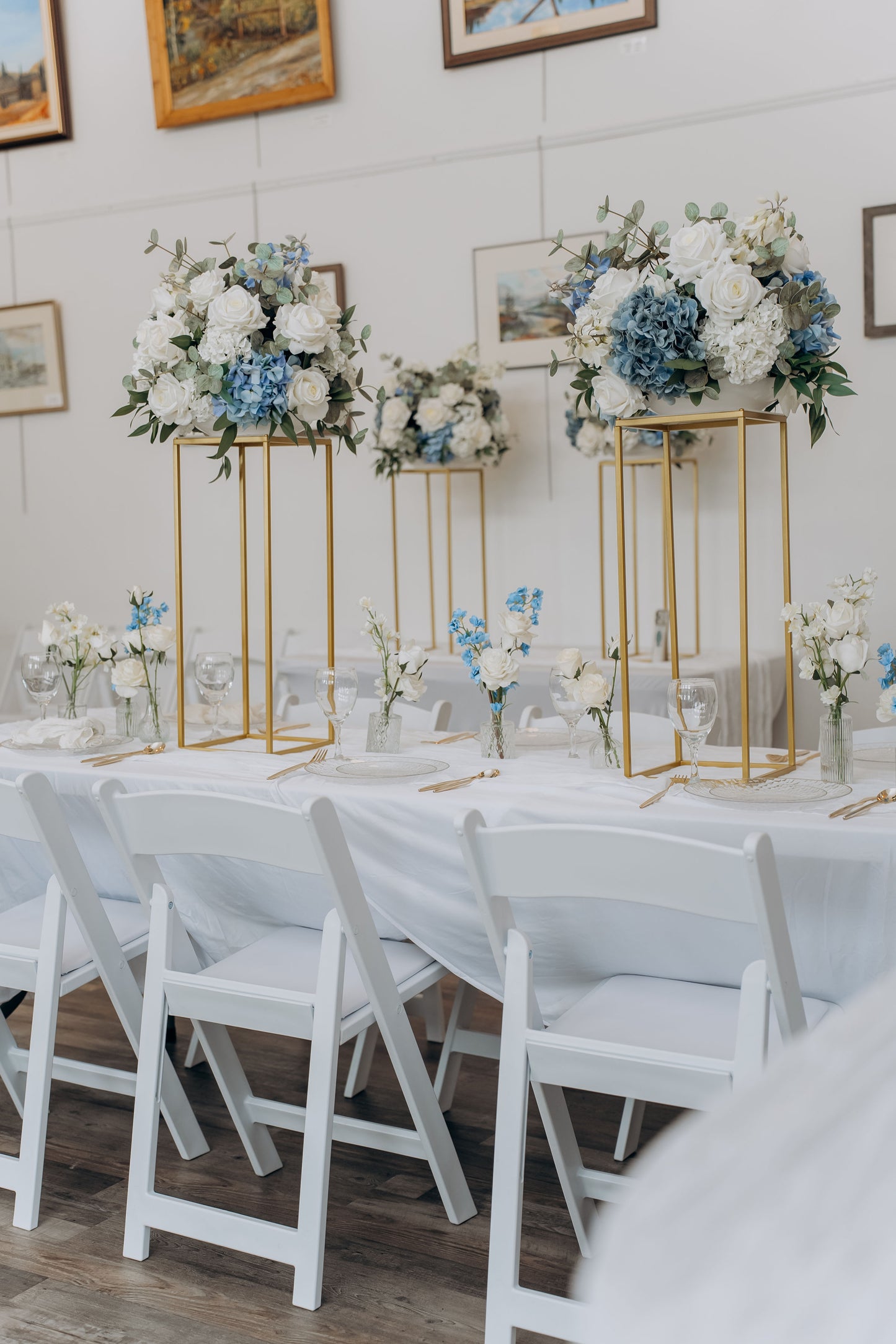 The Reception - Blue & White Collection | Classic & Elegant Floral Rental