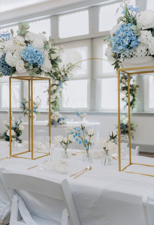 The Reception - Blue & White Collection | Classic & Elegant Floral Rental