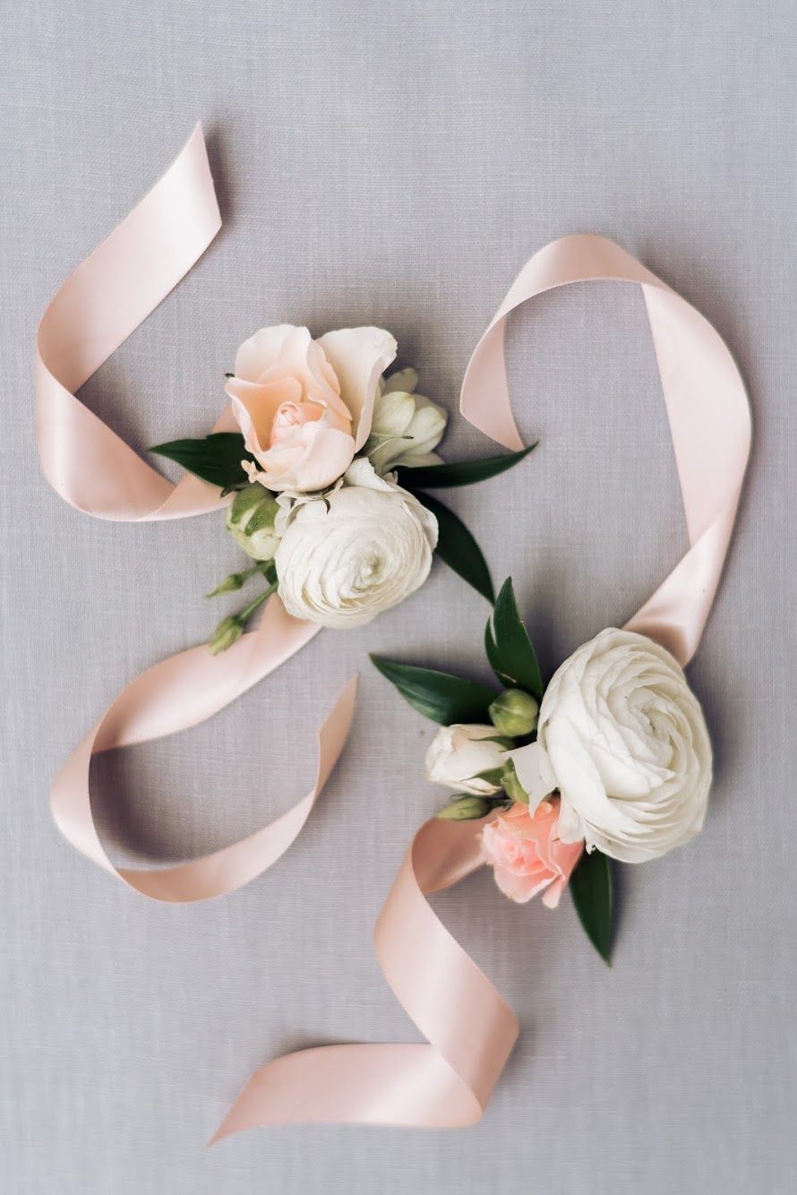Corsage - Blush & Ivory Collection | Wedding Flowers