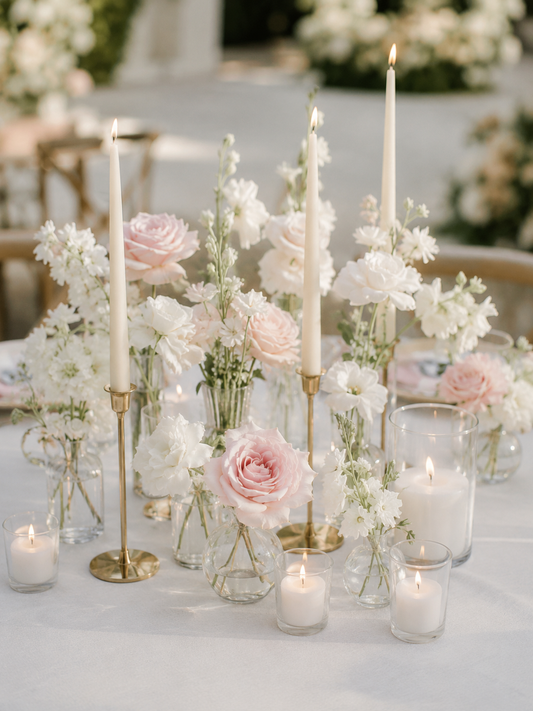 The Custom Reception Package - Blush & Ivory Collection | Wedding Floral Rental