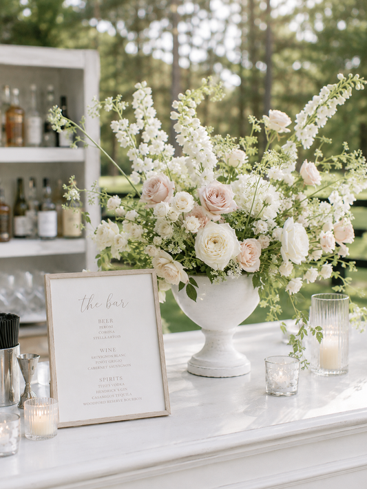 The Complete Blush & Ivory Wedding Collection - Save $1500 | Wedding Floral Rental Set